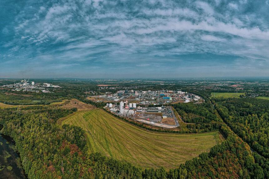 Chemiepark Knapsack Luftbild